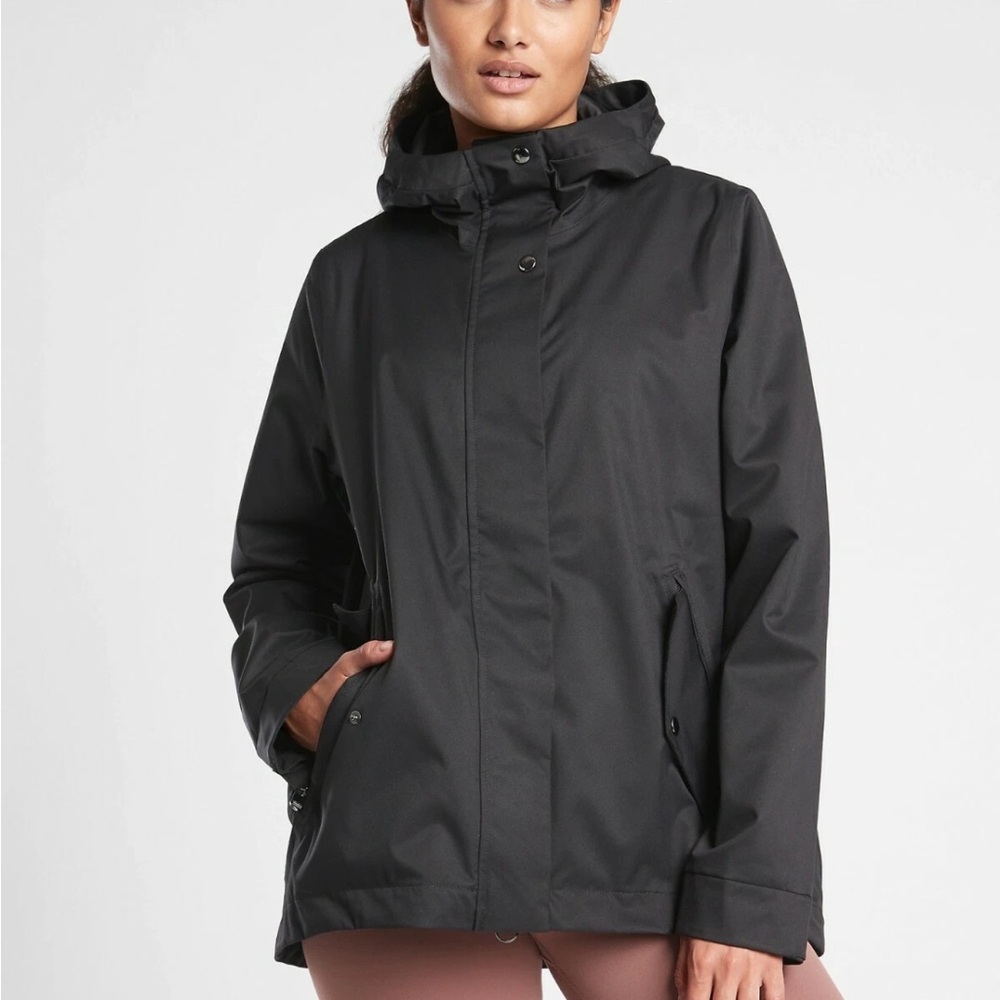 NWOT Women's Black ATHLETA SUTRO Hooded Jacket Sz XS